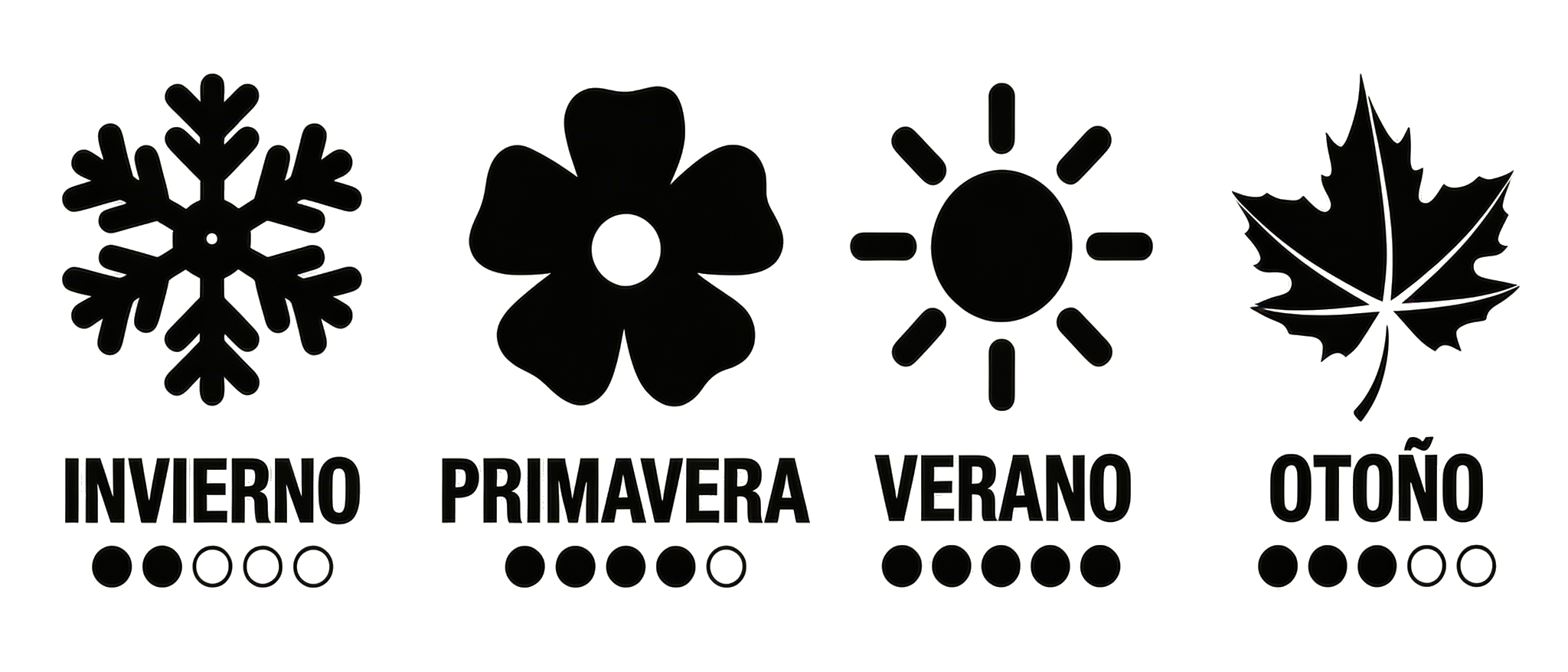 SASSY - Estaciones: Invierno, Primavera, Verano, Otoño